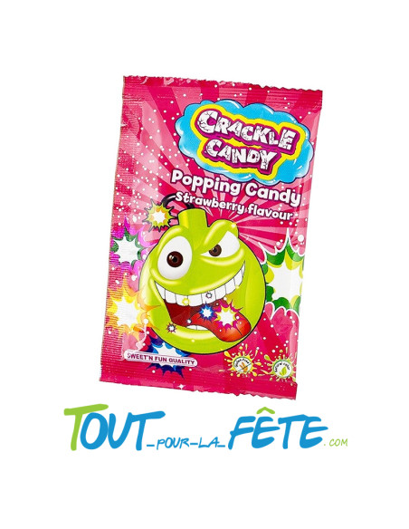 Crackle candy fraise