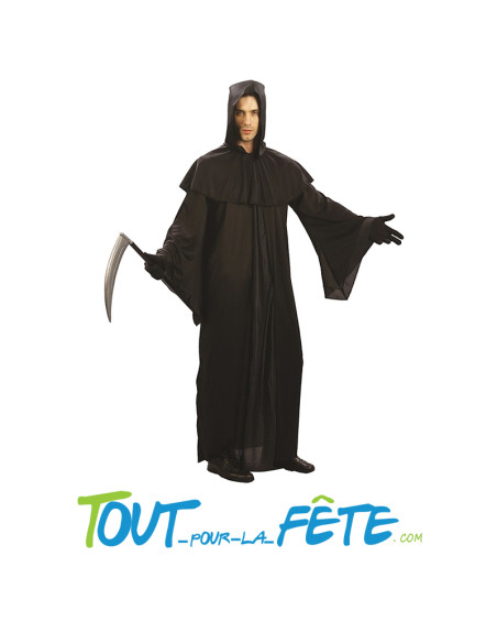 Costume ange de la mort taille M/L ( toge avec capuche )