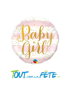 Ballon aluminium Baby Girl 46cm