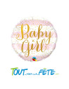 Ballon aluminium Baby Girl 46cm