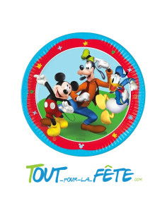Lot de 8 assiettes Mickey © 2