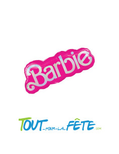 Ballon aluminium Barbie 81 cm 2