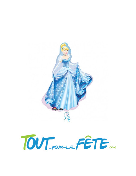 Ballon aluminium Cendrillon© 71cm x 84cm