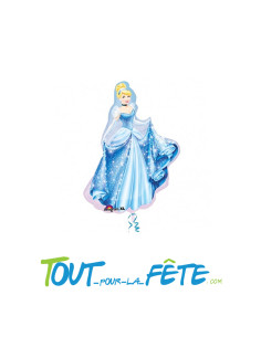 Ballon aluminium Cendrillon© 71cm x 84cm 2