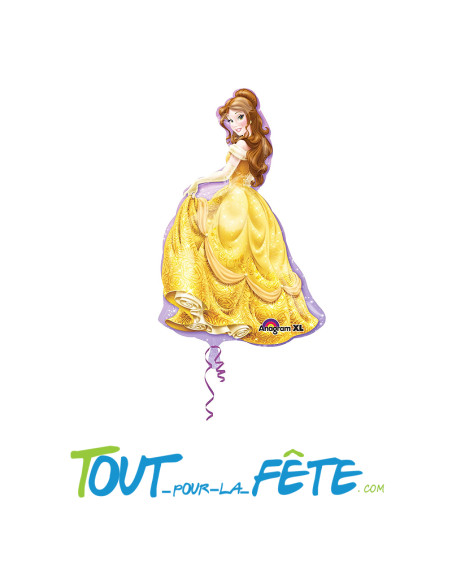 Ballon aluminium La belle et la bête© 60cm x 99cm