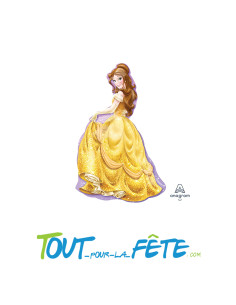 Ballon aluminium La belle et la bête© 60cm x 99cm 2