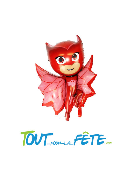 Ballon aluminium forme Bibou Pyjamasks© 94cm