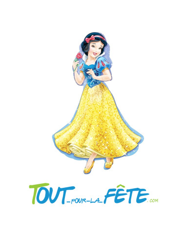 Ballon aluminium Blanche Neige © 60cm x 93cm