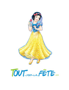 Ballon aluminium Blanche Neige © 60cm x 93cm 2