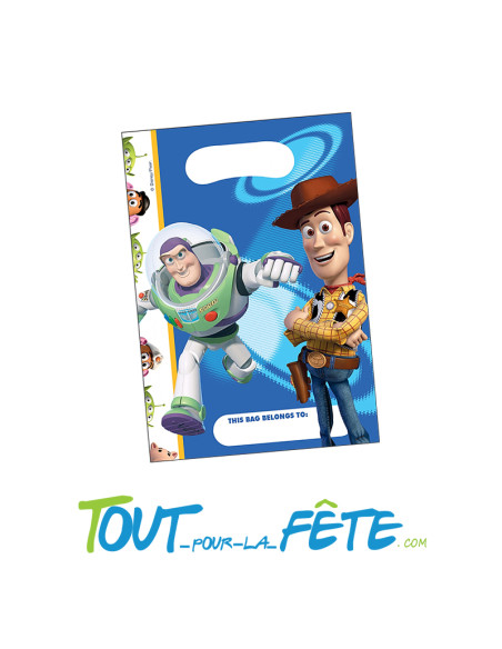 Lot de 6 sacs à cadeau Toy Story  ©