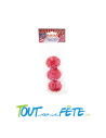 Lot de 6 Nez Rouge de Clown
