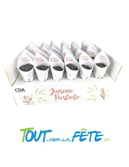 Support pour 30 cônes en papier