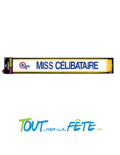 Echarpe miss célibataire 2