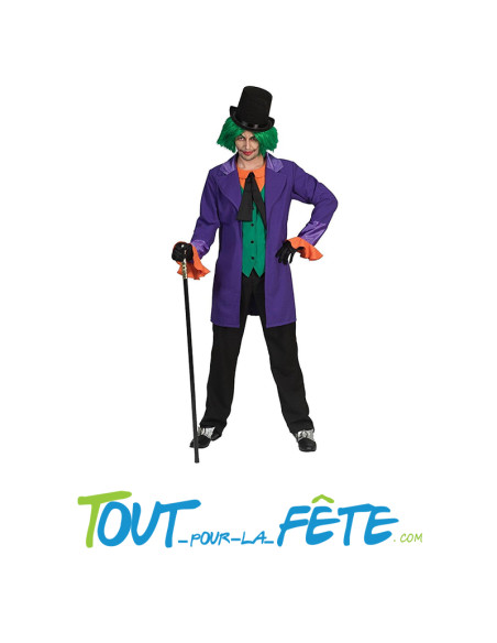 Déguisement the Joker man taille adulte