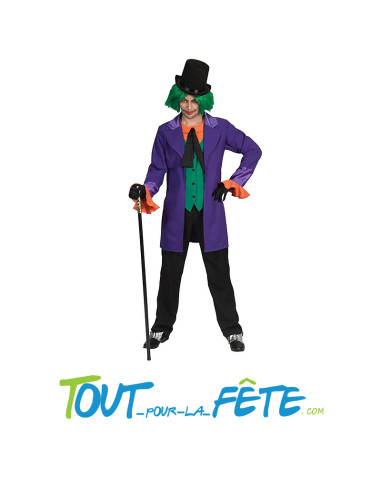 Déguisement the Joker man taille adulte