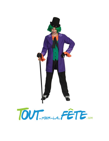 Déguisement the Joker man taille adulte