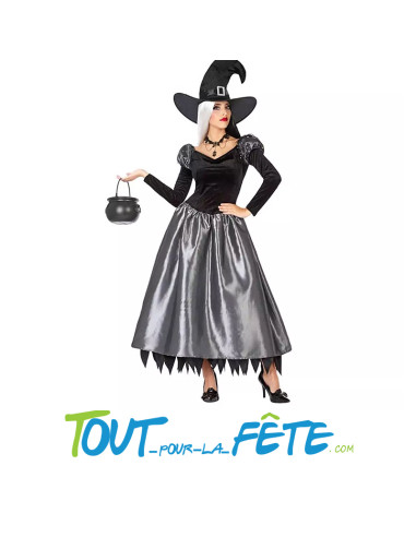 Déguisement sorcière taille adulte
