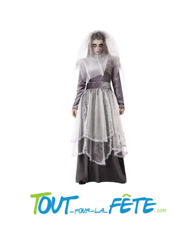 Déguisement de mariée fantôme taille adulte