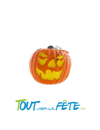 Citrouille halloween orange 20x22 cm