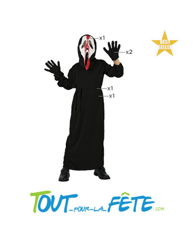 Déguisement Scream taille enfant