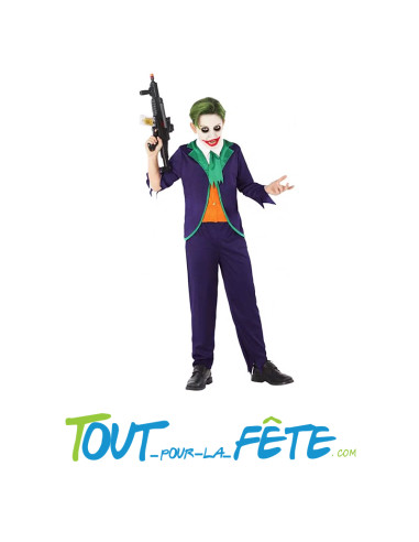 Déguisement Joker taille enfant