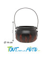 Chaudron de sorcière 14 cm