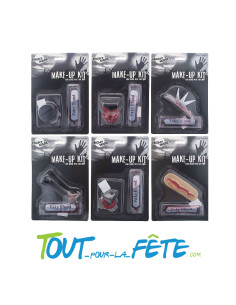 Kit de maquillage horreur sang et cicatrice