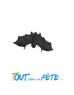 6 chauve souris noires 9,7x4,8x1 cm 2