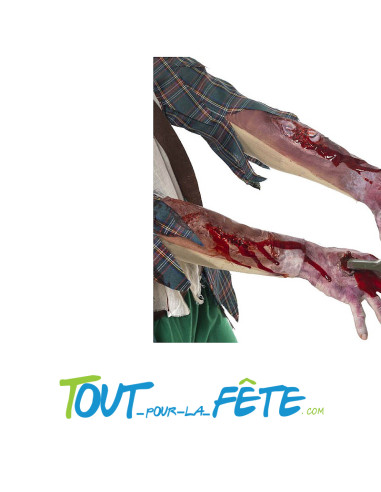 Manche avec effet cicatrice