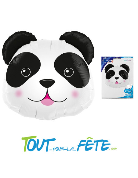 Ballon aluminium Panda 74cm