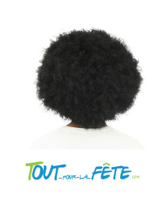 Perruque afro- disco - noir - XXL 2