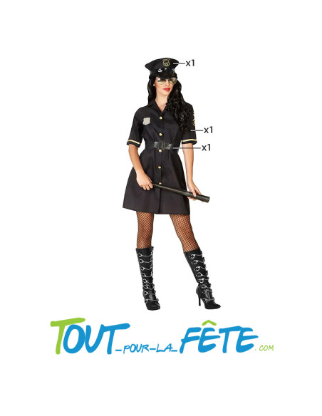 Déguisement de Policière Adulte Taille M/L