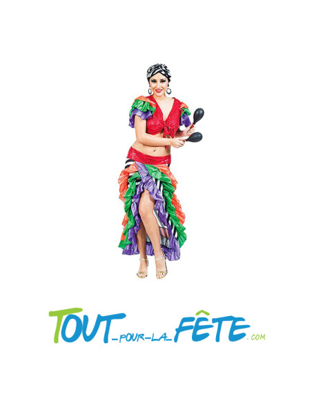 Déguisement brésilienne adulte taille M/L