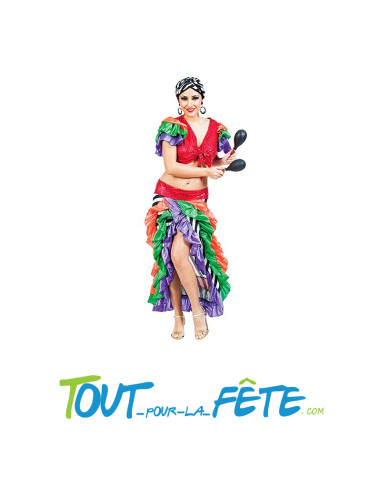 Déguisement brésilienne adulte taille M/L