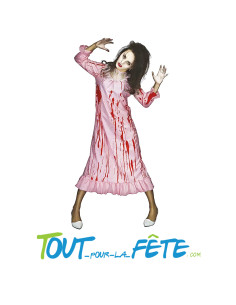 Déguisement zombie taille adulte femme