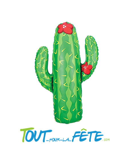 Ballon aluminium cactus 97 cm