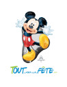 Ballon aluminium Mickey Mouse© 78cm x 55cm