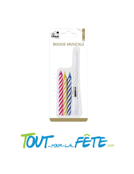 Bougie musicale
