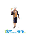 Déguisement marquis bleu et doré