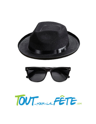 Set de déguisement blues brothers