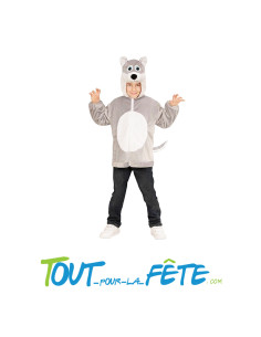 Déguisement de loup avec capuche pour bébé 1 an - 2 ans