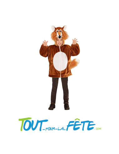 Déguisement de renard avec capuche pour bébé 1 an - 2 ans