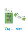 Lot de 6 cartes d'invitations football