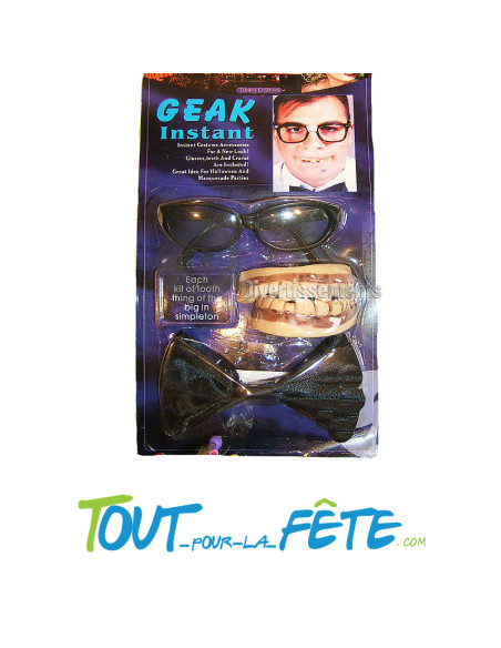 Set Déguisement Geek