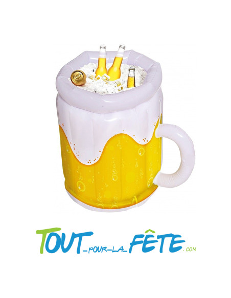 Pinte de bière gonflable pour boissons 30 x 45 cm
