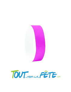 Bracelets festival évènementielles / tyvek 19mm ROSE