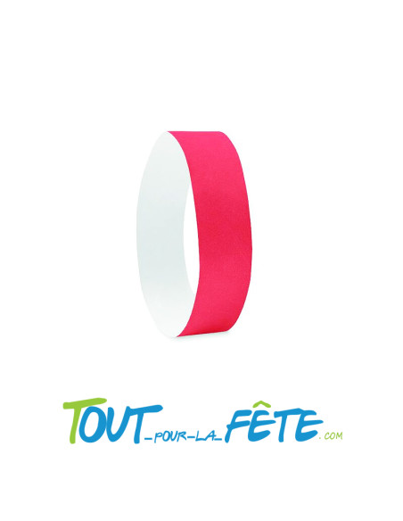 Bracelets festival évènementielles / tyvek 19mm ROUGE