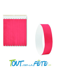 Bracelets festival évènementielles / tyvek 19mm ROUGE 2