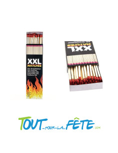 Lot de 40 allumettes XXL 20cm 2