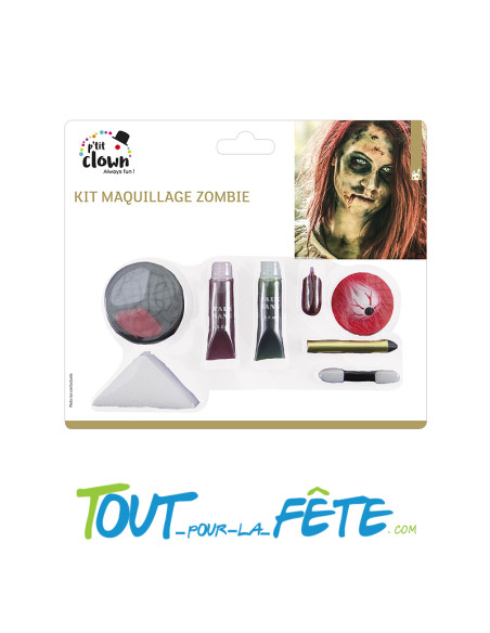 Kit maquillage de zombie